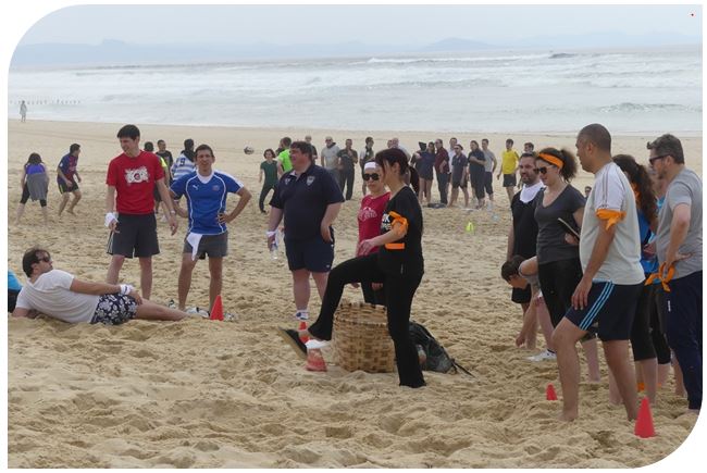 Teambulding-beach-party