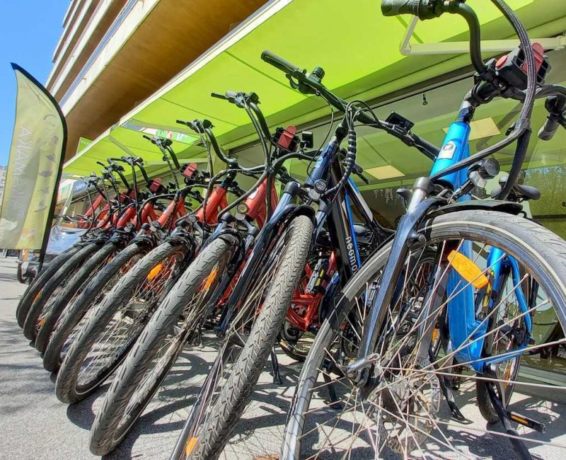 départ séminaire vélo électrique Biarritz